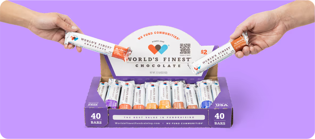 World's Finest Chocolate fundraising products